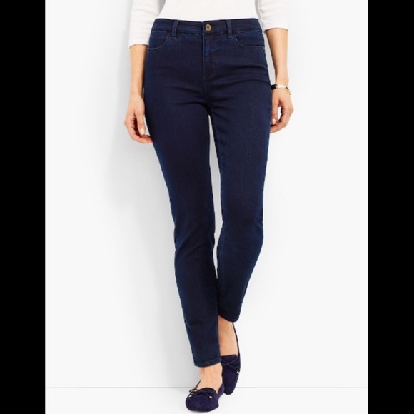 Talbots Denim - Talbots Flawless Five-Pocket Dark Wash Jeggings